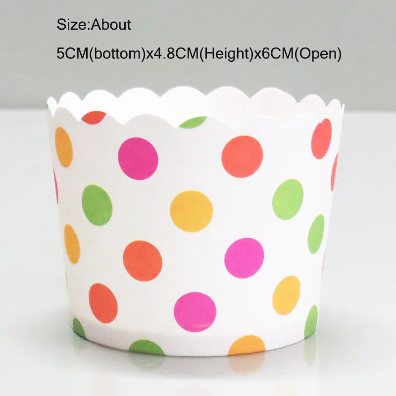 50PCS Multi color Dots Striped Delicious Baking Cupcake cake Princess Ana Elsa Paper Cupcake Cup for wedding birthday party
50PCS Multi color Dots Striped Delicious Baking Cupcake cake Princess Ana Elsa Paper Cupcake Cup for wedding birthday party
