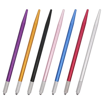 7pcs High Quality New Microblading Pen Tattoo Machine Permanent Makeup Eyebrow Tattoo Manual Pen for lip eyebrow +10pcs needle
7pcs High Quality New Microblading Pen Tattoo Machine Permanent Makeup Eyebrow Tattoo Manual Pen for lip eyebrow +10pcs needle