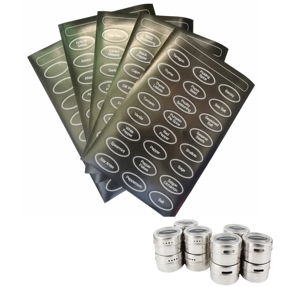 GOUGU 120pcs/Lot Blackboard Labels with Identify Word Reusable Spice Bottle Stickers Storage Organizer Labels Blackboard
GOUGU 120pcs/Lot Blackboard Labels with Identify Word Reusable Spice Bottle Stickers Storage Organizer Labels Blackboard