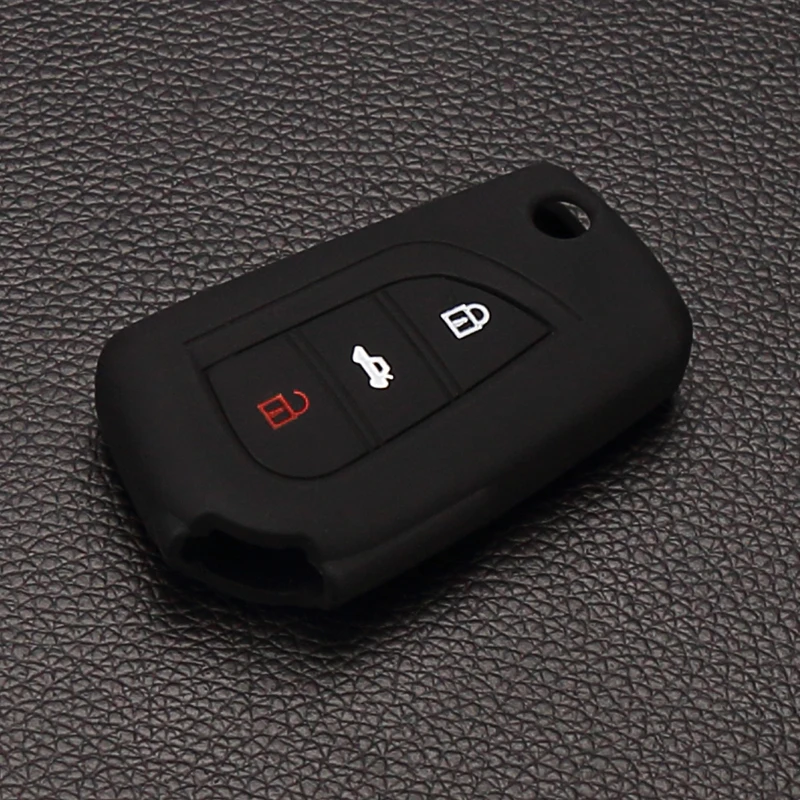 High Quality Silicone Car Key Case Covers Kit for Toyota Corolla Prado RAV4 Folding Flip Remote Protection Accessories 3 button
High Quality Silicone Car Key Case Covers Kit for Toyota Corolla Prado RAV4 Folding Flip Remote Protection Accessories 3 button