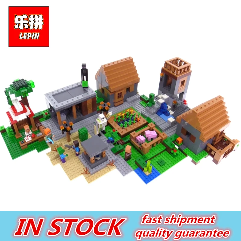 LEPIN Village Model 18008 Minecrafted My World Series Building Blocks Bricks Compatible With 21128 Toys for Children Gifts
LEPIN Village Model 18008 Minecrafted My World Series Building Blocks Bricks Compatible With 21128 Toys for Children Gifts