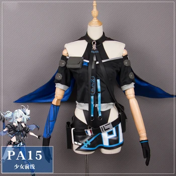 Game Girls Frontline PA15 Battle Uniform Outfit Cloak Cosplay Costume Women Halloween Free shipping 2019 New.
Game Girls Frontline PA15 Battle Uniform Outfit Cloak Cosplay Costume Women Halloween Free shipping 2019 New.