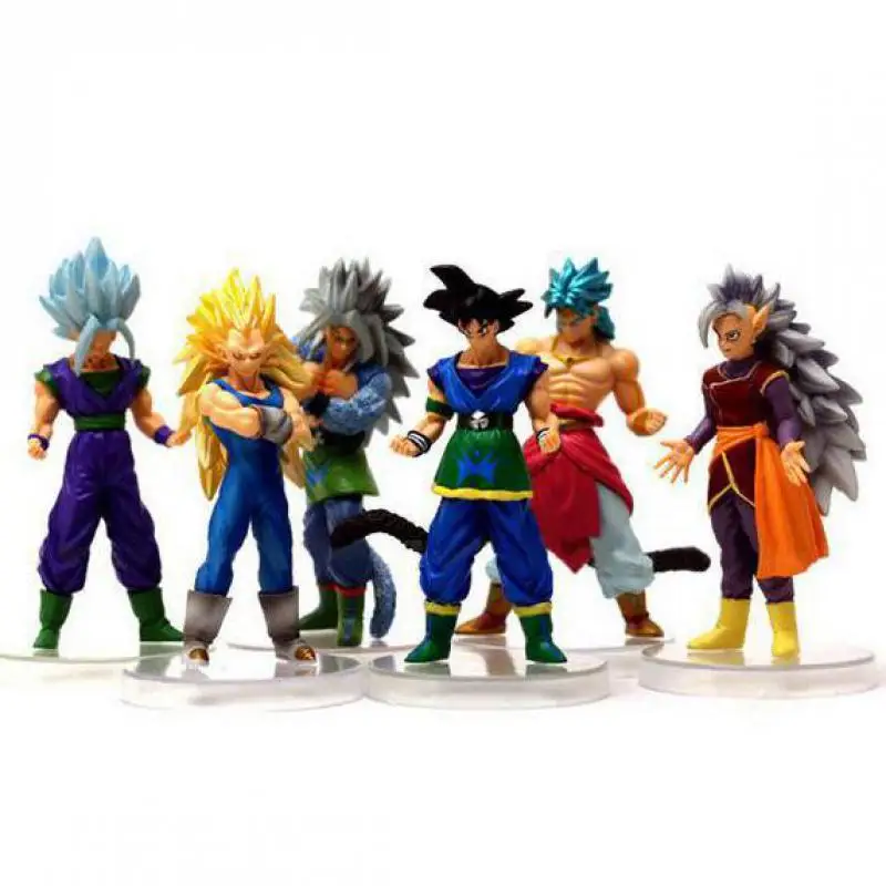 6pcs Anime Dragon Ball Z Super Saiyan Son Gohan Action Figures Master Stars Piece Dragonball Figurine Collectible Model Toy
6pcs Anime Dragon Ball Z Super Saiyan Son Gohan Action Figures Master Stars Piece Dragonball Figurine Collectible Model Toy