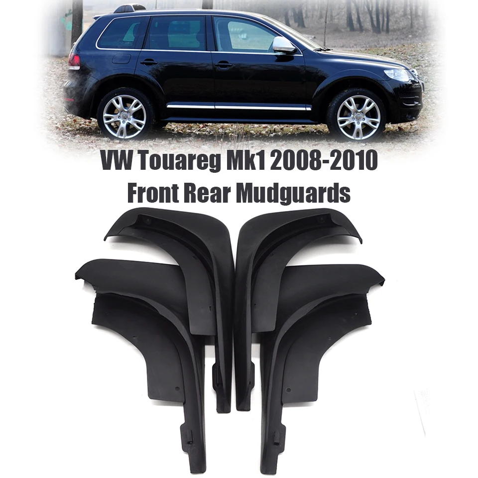 FOR VOLKSWAGEN TIGUAN NEW ALL FOUR WHEEL ARCH MOULDING PAIR SET 2007-2016