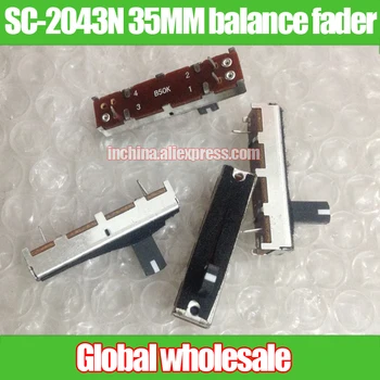 10pcs SC-2043N 35MM balance fader / single-joint potentiometer B50K / handle length 10MM with white spots midpoint
10pcs SC-2043N 35MM balance fader / single-joint potentiometer B50K / handle length 10MM with white spots midpoint
