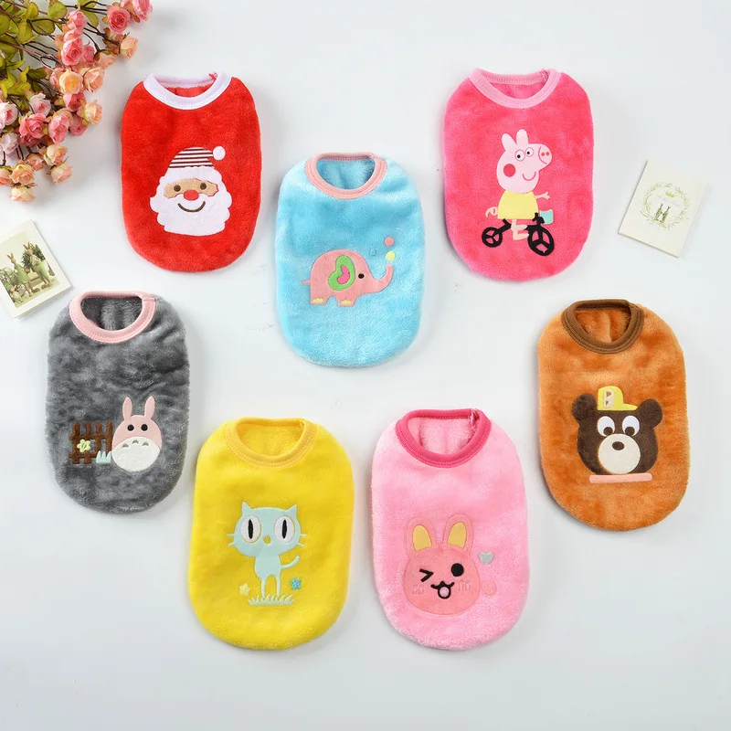 Cartoon Pet Dog Clothes for Dogs Winter Puppy Vest Clothing for Small Dogs Chihuahua Yorkshire Shirt Pet T-shirt Cat Costume
Cartoon Pet Dog Clothes for Dogs Winter Puppy Vest Clothing for Small Dogs Chihuahua Yorkshire Shirt Pet T-shirt Cat Costume