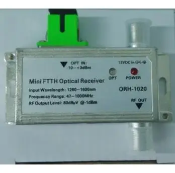 10 pcs FTTH optical receiver 1260-1660nm 47-1000MHz MINI CATV + SAT-IF Optical receiver build-in filter
10 pcs FTTH optical receiver 1260-1660nm 47-1000MHz MINI CATV + SAT-IF Optical receiver build-in filter