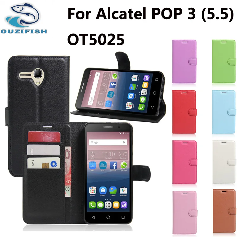 (OUZIFISH)Luxury Phone Funda Case For Alcatel OneTouch Pop 3 OT5025 5025D Carcasa With Stand Flip Cover Wallet Leather Bags Skin
(OUZIFISH)Luxury Phone Funda Case For Alcatel OneTouch Pop 3 OT5025 5025D Carcasa With Stand Flip Cover Wallet Leather Bags Skin