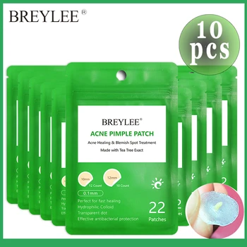 BREYLEE Acne Pimple Patch Face Mask Peeling Acne Treatment Acne Cream Pimple Stickers Acne Remover Spot Daily Use Skin 10PCS
BREYLEE Acne Pimple Patch Face Mask Peeling Acne Treatment Acne Cream Pimple Stickers Acne Remover Spot Daily Use Skin 10PCS