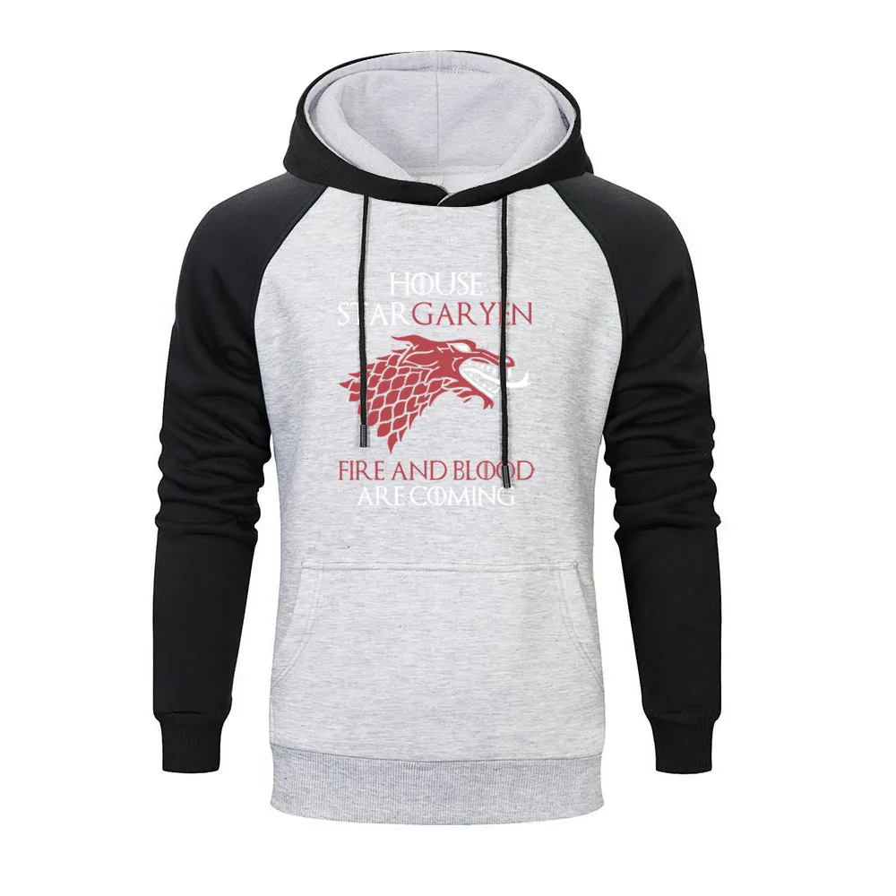 Game Of Thrones House Targaryen Fire And Blood Are Coming Print Raglan Hoodies 2019 Autumn Men's Hooded Sweatshirt Hoodie Men
Game Of Thrones House Targaryen Fire And Blood Are Coming Print Raglan Hoodies 2019 Autumn Men's Hooded Sweatshirt Hoodie Men