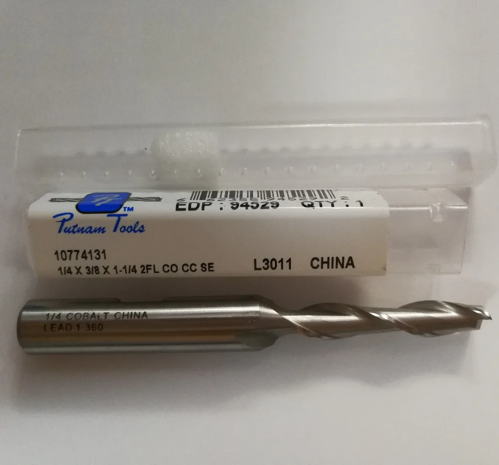 INCH SIZE HSS COBALT SQUARE END MILLS,2 FLUTES,1/4"x3/8"x1-1/4" 2FL CO CC SE,GOOD QUALITY
INCH SIZE HSS COBALT SQUARE END MILLS,2 FLUTES,1/4"x3/8"x1-1/4" 2FL CO CC SE,GOOD QUALITY