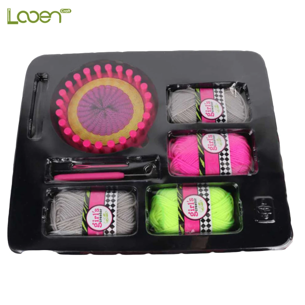 New DIY Knitting Tools Set Children Students Scarf Weave Kit Weave Loom Craft Yarn Kit DIY Women Scarf Sweater Tools Accessories
New DIY Knitting Tools Set Children Students Scarf Weave Kit Weave Loom Craft Yarn Kit DIY Women Scarf Sweater Tools Accessories