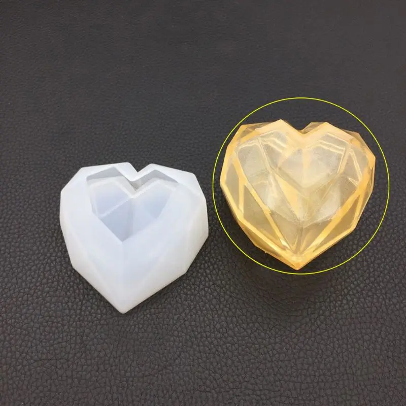 Silicone Mold DIY Epoxy Resin Crafts Heart-shape Storage Box Case Desk Table Decoration Organizer Jewelry Container Geometric
Silicone Mold DIY Epoxy Resin Crafts Heart-shape Storage Box Case Desk Table Decoration Organizer Jewelry Container Geometric