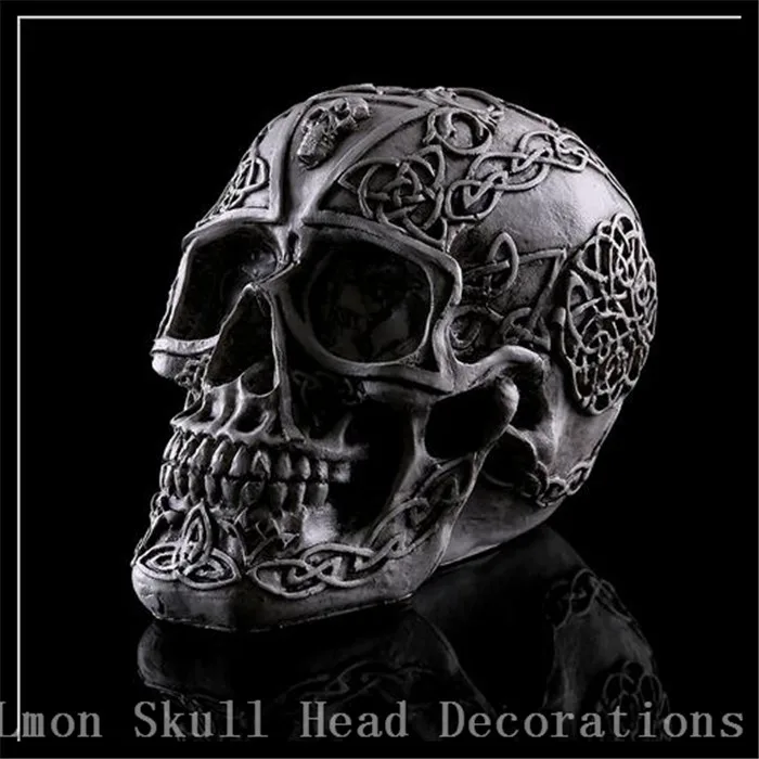 Handmade resin decorative skull head crafts engrave skull pattern ornaments personalized black table ornaments bar decorations
Handmade resin decorative skull head crafts engrave skull pattern ornaments personalized black table ornaments bar decorations