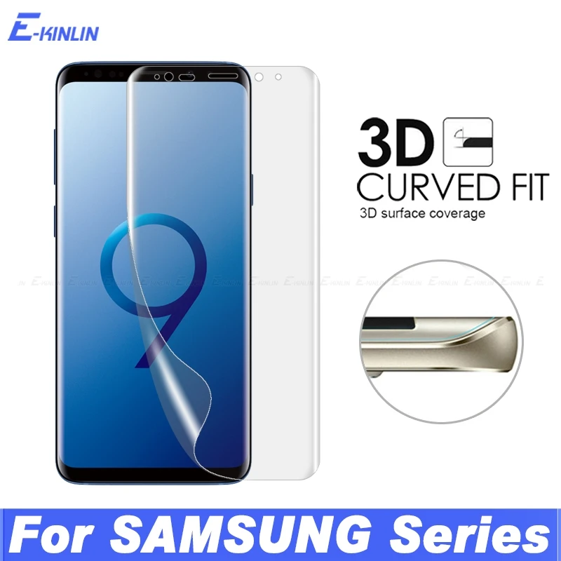 3D Curved Full Cover Clear Screen Protector For Samsung Galaxy S10 S10e S9 S8 Plus S7 Edge Note 9 8 Soft Film Not Tempered Glass
3D Curved Full Cover Clear Screen Protector For Samsung Galaxy S10 S10e S9 S8 Plus S7 Edge Note 9 8 Soft Film Not Tempered Glass