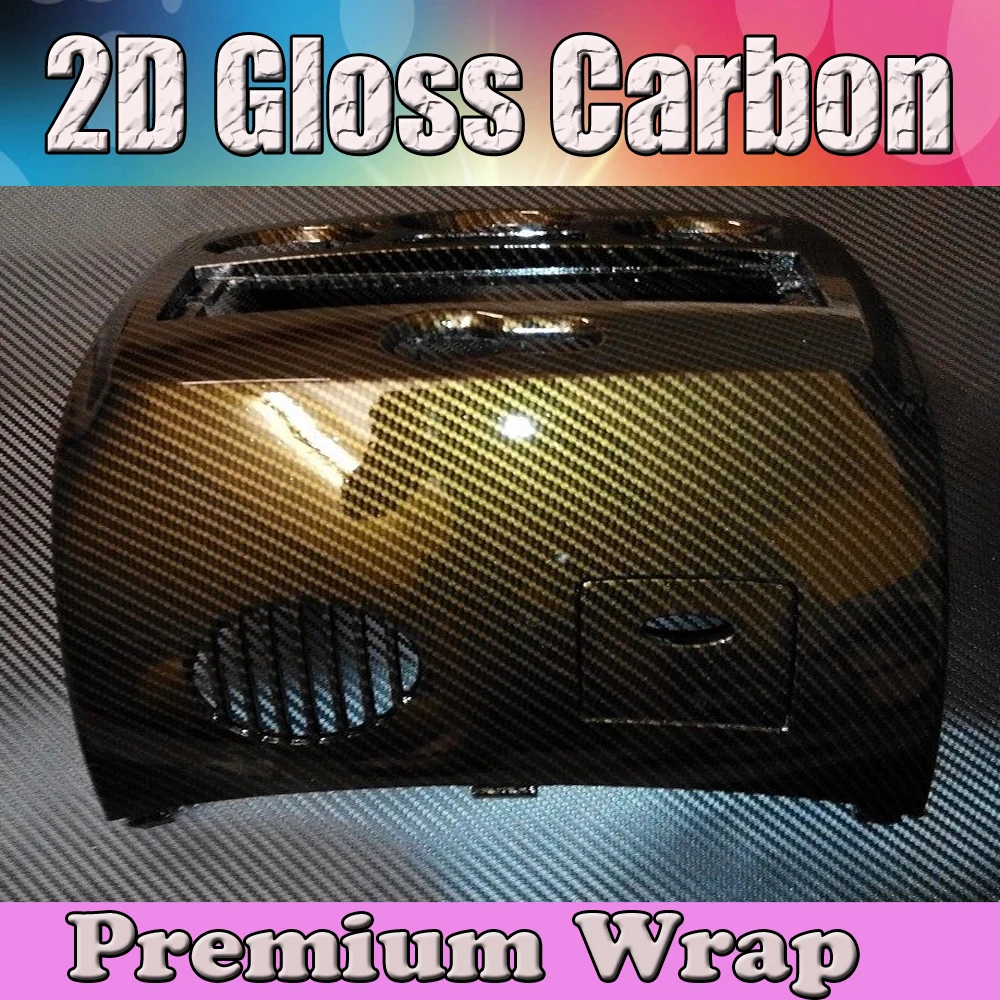 Glossy 2D Golden Carbon Fibre Car Wrap Vinyl Roll Carbon Fiber Vinyl Foil With Air Channel For Car Styling Size:1.52x30m/roll
Glossy 2D Golden Carbon Fibre Car Wrap Vinyl Roll Carbon Fiber Vinyl Foil With Air Channel For Car Styling Size:1.52x30m/roll