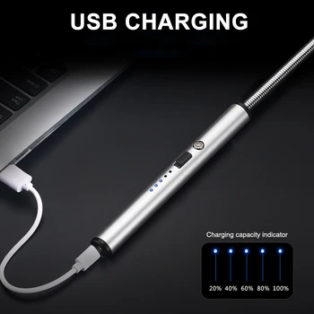 1pcs USB Electric Lighter 360 Degree Rotation Rechargeable Flameless Windproof Zinc Alloy #1
1pcs USB Electric Lighter 360 Degree Rotation Rechargeable Flameless Windproof Zinc Alloy #1