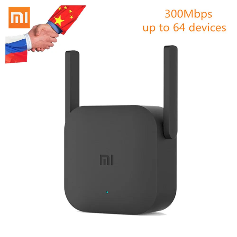 Original Xiao Mi WiFi Amplifier Pro 300M WiFi Repeater 2.4G Wifi Signal Extender Roteador APP Control for Mi Wireless Router
Original Xiao Mi WiFi Amplifier Pro 300M WiFi Repeater 2.4G Wifi Signal Extender Roteador APP Control for Mi Wireless Router