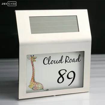 2Led Light-operated Billboard Lamp of Outdoor House Number Outdoor Lighting Doorplate Led solar light outdoor Lamp Waterproof
2Led Light-operated Billboard Lamp of Outdoor House Number Outdoor Lighting Doorplate Led solar light outdoor Lamp Waterproof