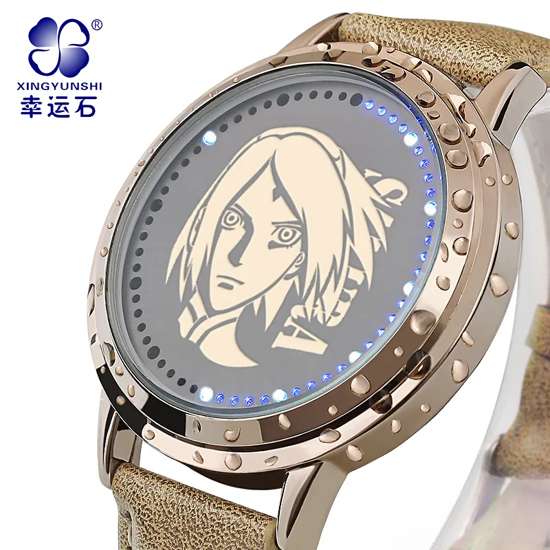Naruto Xingyunshi Japanese Anime LED LED touch-screen Waterproof Luminous Watches Men's and Women's Watches Digital Wristwatches
Naruto Xingyunshi Japanese Anime LED LED touch-screen Waterproof Luminous Watches Men's and Women's Watches Digital Wristwatches