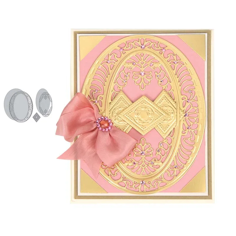 Bella luce oval Metal Cutting Dies Stencil for DIY Scrapbooking Album Embossing Paper Cards Making Crafts Decor
Bella luce oval Metal Cutting Dies Stencil for DIY Scrapbooking Album Embossing Paper Cards Making Crafts Decor