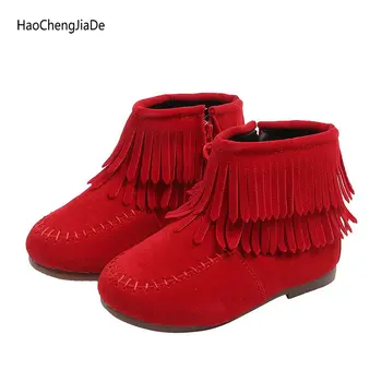 Autumn winter children's boots for gis warm tassel princess Non-slip Flat Round Toe snow boots lightweight flat kids shoes
Autumn winter children's boots for gis warm tassel princess Non-slip Flat Round Toe snow boots lightweight flat kids shoes