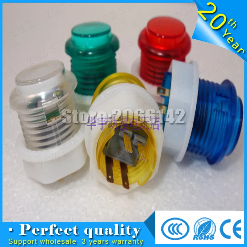 Z&G LED Arcade Push Button 24mm Durable quality arcade parts arcade accessories 5v /110 terminal
Z&G LED Arcade Push Button 24mm Durable quality arcade parts arcade accessories 5v /110 terminal