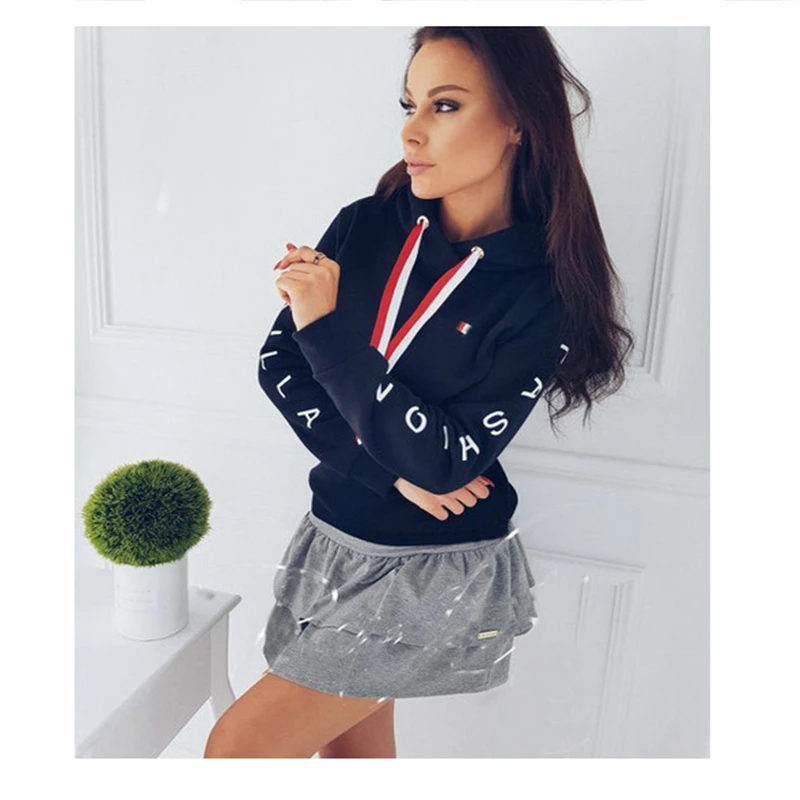 Women Ladies Fashion Hooded Sweatshirt 2018 new Long Sleeve Warm Casual Hoodie Fleece Letters Casual Hoody Autumn Winter Wear
Women Ladies Fashion Hooded Sweatshirt 2018 new Long Sleeve Warm Casual Hoodie Fleece Letters Casual Hoody Autumn Winter Wear