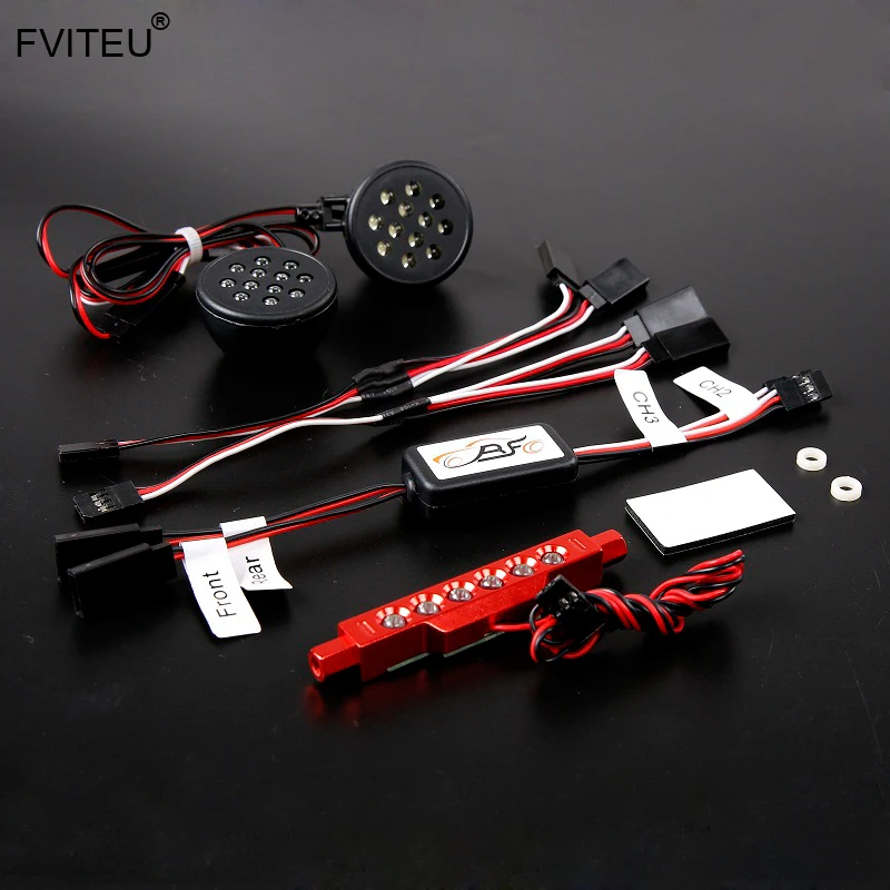 BAJA 5B LED light set (with LED Front lamp + taillight rear light) for 1/5 hpi baja 5b SS Rovan King Motor Rc Car
BAJA 5B LED light set (with LED Front lamp + taillight rear light) for 1/5 hpi baja 5b SS Rovan King Motor Rc Car