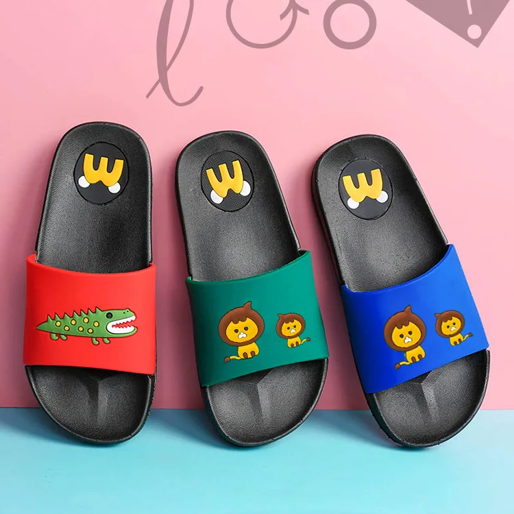 2019 new children's slippers summer home non-slip girls Korean version of the cartoon cute soft bottom boy sandals and slippers
2019 new children's slippers summer home non-slip girls Korean version of the cartoon cute soft bottom boy sandals and slippers