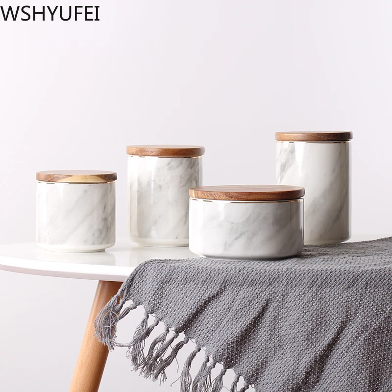 Nordic marbled sealed cans with lids Ceramic storage jars Tea cans candy biscuit jars Living room home accessories WSHYUFEI
Nordic marbled sealed cans with lids Ceramic storage jars Tea cans candy biscuit jars Living room home accessories WSHYUFEI