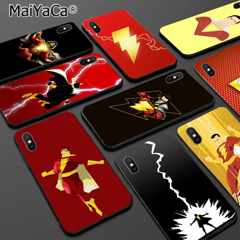 MaiYaCa shazam Luxury TPU Rubber Phone Case cover for Apple iPhone X XS XR XS MAX 8 7 6 6S Plus 5 5S SE 5C case
MaiYaCa shazam Luxury TPU Rubber Phone Case cover for Apple iPhone X XS XR XS MAX 8 7 6 6S Plus 5 5S SE 5C case