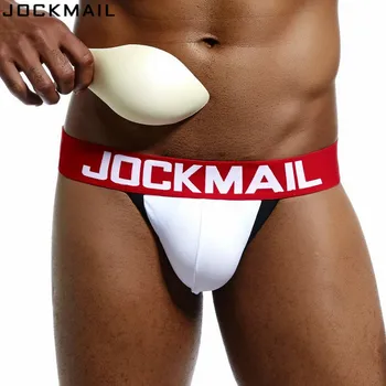 JOCKMAIL Brand Sexy tanga hombre Men Underwear Pouch PUSH UP ENHANCING JOCKSTRAP double g belt Strings Thong cueca gay Underwear
JOCKMAIL Brand Sexy tanga hombre Men Underwear Pouch PUSH UP ENHANCING JOCKSTRAP double g belt Strings Thong cueca gay Underwear