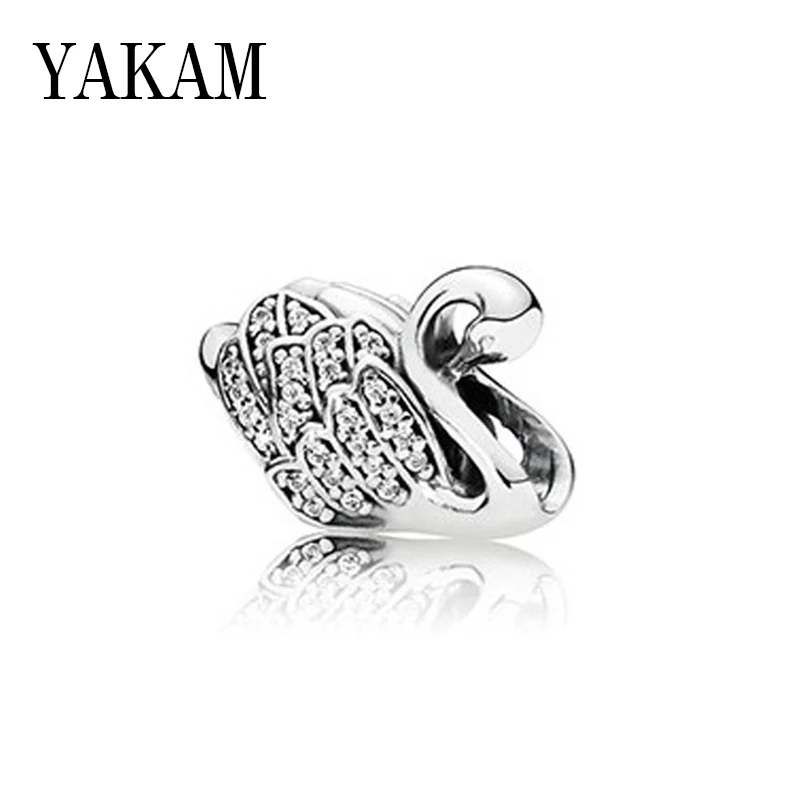 Swan Anime Bead Fit Original Pandora Bracelet Cubic Zircon Bangles Charms Crystal Beads for Jewelry Making Accessories Women DIY
Swan Anime Bead Fit Original Pandora Bracelet Cubic Zircon Bangles Charms Crystal Beads for Jewelry Making Accessories Women DIY
