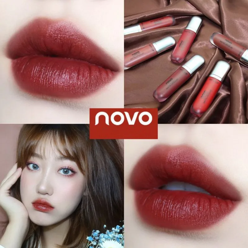 8 Colors NOVO Brand New Lip Cosmetics Lip Glaze Moisturizing Long-lasting Lip Makeup Matte Nude Velvet Lipstick Sexy Red Pink
8 Colors NOVO Brand New Lip Cosmetics Lip Glaze Moisturizing Long-lasting Lip Makeup Matte Nude Velvet Lipstick Sexy Red Pink