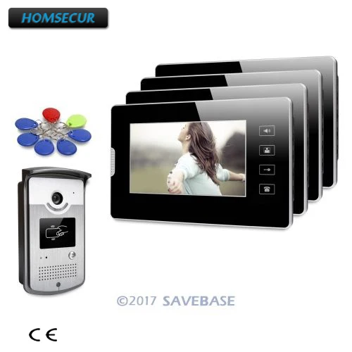 HOMSECUR 7" Video Door Phone Intercom System with Keyfobs Unlocking Camera for Apartment
HOMSECUR 7" Video Door Phone Intercom System with Keyfobs Unlocking Camera for Apartment