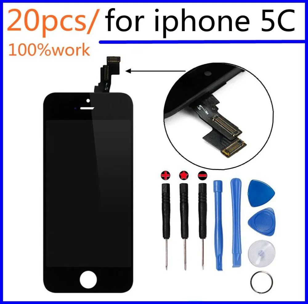 20PCS/LOT Original LCD For iPhone 5 5C LCD With Touch Screen Digitizer Assembly Display Replacement Free shipping DHL
20PCS/LOT Original LCD For iPhone 5 5C LCD With Touch Screen Digitizer Assembly Display Replacement Free shipping DHL