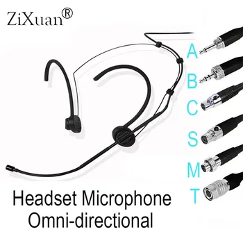 T24 Omnidirectional Black Comfortable Headset headworn, for Shure Audio Technica Sennheise MiPro Wireless System
T24 Omnidirectional Black Comfortable Headset headworn, for Shure Audio Technica Sennheise MiPro Wireless System