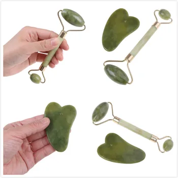 2PCS/set Relaxation Gua Sha Facial Roller Massager Chinese Medicine Natural Jade Board Scraping Tool Face Care
2PCS/set Relaxation Gua Sha Facial Roller Massager Chinese Medicine Natural Jade Board Scraping Tool Face Care