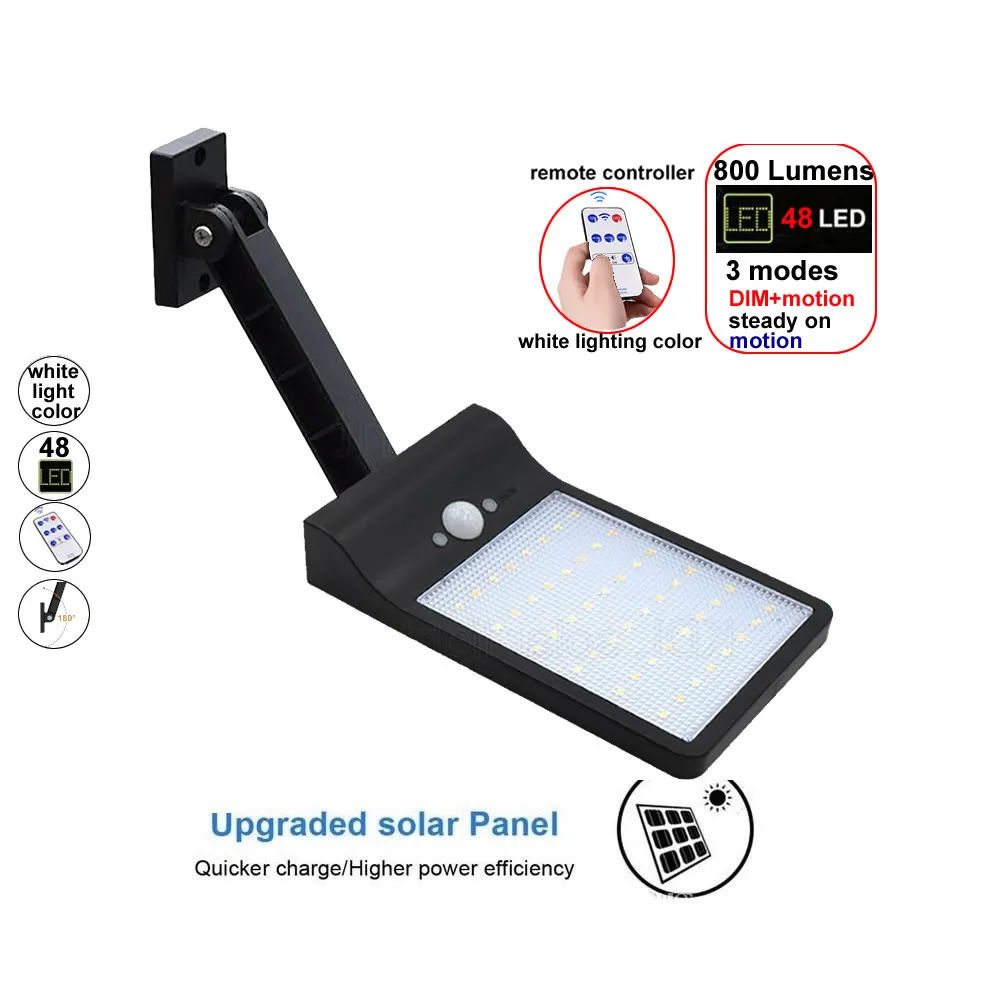 solar street light 48 LED Solar Light Three Modes Black Waterproof Outdoor Garden Wall Fence Sol spot flood bul Lamps for
solar street light 48 LED Solar Light Three Modes Black Waterproof Outdoor Garden Wall Fence Sol spot flood bul Lamps for