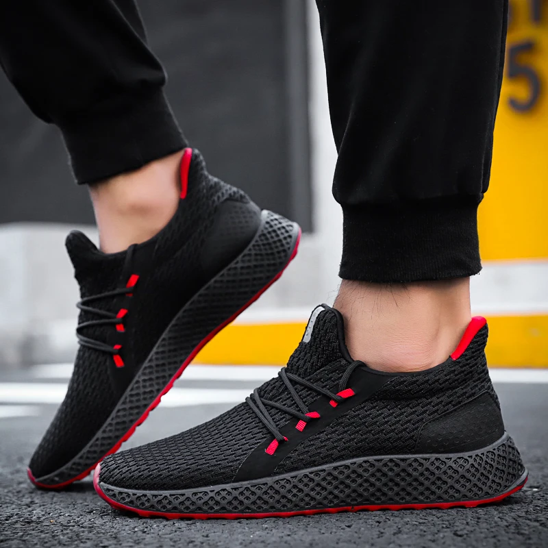 Fashion Men Breathable Comfortable Vulcanized Shoes New Men Lace-up High Quality Wear-resistant Sneakers Tenis Masculine Adulto
Fashion Men Breathable Comfortable Vulcanized Shoes New Men Lace-up High Quality Wear-resistant Sneakers Tenis Masculine Adulto