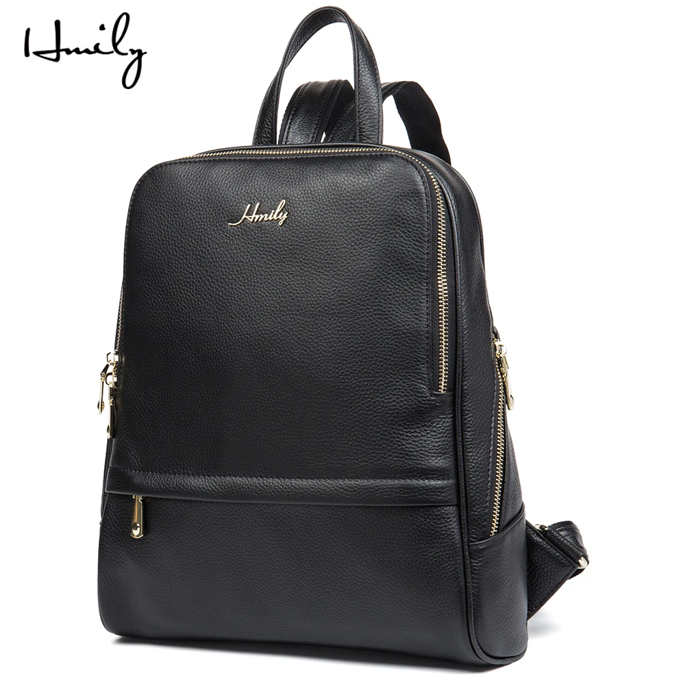 HMILY Girl Backpack Genuine Leather Female Shoulder Bag Natural Cowhide Teenager School Bag Fashion Women Daypack
HMILY Girl Backpack Genuine Leather Female Shoulder Bag Natural Cowhide Teenager School Bag Fashion Women Daypack