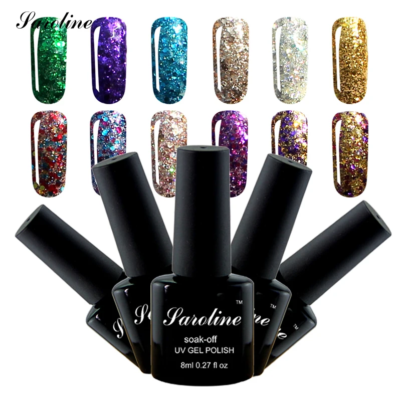 Saroline Diamond Glitter Nail Gel Varnish bule Color Gel Nail Base Coat Top Coat Gel Soak Off Professional Gel Polish Nail Art
Saroline Diamond Glitter Nail Gel Varnish bule Color Gel Nail Base Coat Top Coat Gel Soak Off Professional Gel Polish Nail Art