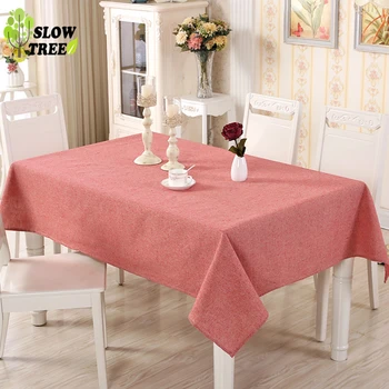 SlowTree 100% Linen Tablecloth Plain Modern Simple Cloth Table Cover Red/Blue/Brown Table Mats Clean Table Cover Home Decoration
SlowTree 100% Linen Tablecloth Plain Modern Simple Cloth Table Cover Red/Blue/Brown Table Mats Clean Table Cover Home Decoration