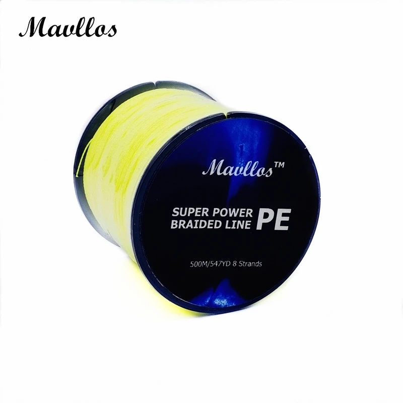 Mavllos Brand 8 strands Braided 500M Multifilament Fishing Lines 15-80Lb 3 color Carp saltwater PE Braided Fishing Rope Cord
Mavllos Brand 8 strands Braided 500M Multifilament Fishing Lines 15-80Lb 3 color Carp saltwater PE Braided Fishing Rope Cord