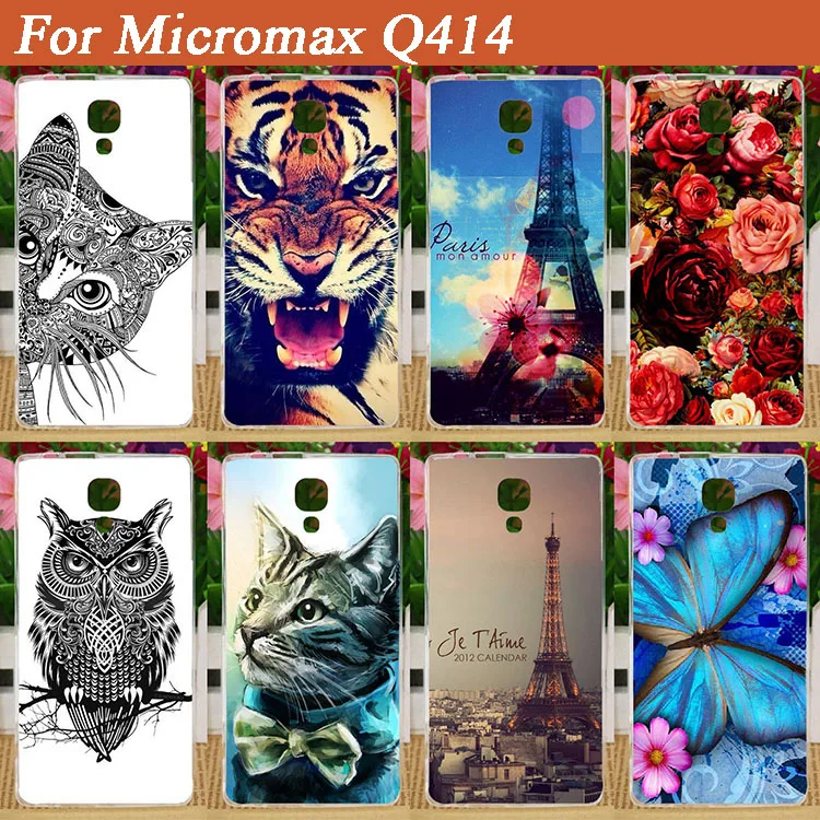 New DIY SOFT TPU Painting Back Case For Micromax Q414 4.5" Sillicone Cases Fashion Patterns Phone Cover for Micromax Q414 Q 414
New DIY SOFT TPU Painting Back Case For Micromax Q414 4.5" Sillicone Cases Fashion Patterns Phone Cover for Micromax Q414 Q 414