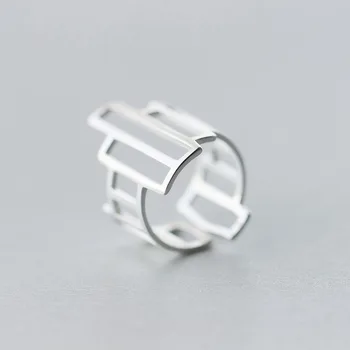 Authentic Purity 925 Sterling Silver Hollow Rectangle Geometric Wrap Long Ring Band Thumb J1086
Authentic Purity 925 Sterling Silver Hollow Rectangle Geometric Wrap Long Ring Band Thumb J1086