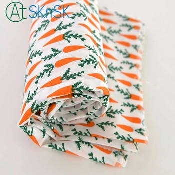 2M Lovely carrot printed fabric Korean style cloth 100% cotton fabric sewing DIY kids clothes DIY cotton fabrics for patchwork
2M Lovely carrot printed fabric Korean style cloth 100% cotton fabric sewing DIY kids clothes DIY cotton fabrics for patchwork