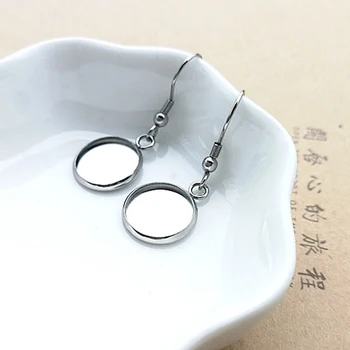 10pcs Stainless Steel 6 8 10 12 14 16 18 20 25mm Round Blank DIY Earring Kits Cabochon Tray Fit DIY Glass Photo Cameo Jewelry
10pcs Stainless Steel 6 8 10 12 14 16 18 20 25mm Round Blank DIY Earring Kits Cabochon Tray Fit DIY Glass Photo Cameo Jewelry