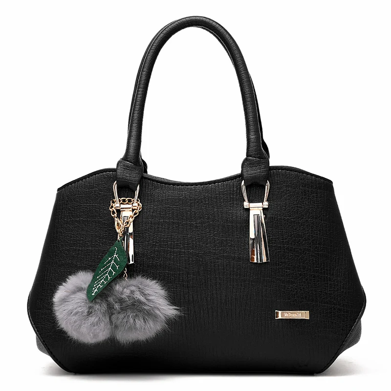 Women's Bag 2019 Fashion Trend Ladies Handbags Europe and The United States Hanging Hair Ball PU Leather Shoulder Messenger Bag
Women's Bag 2019 Fashion Trend Ladies Handbags Europe and The United States Hanging Hair Ball PU Leather Shoulder Messenger Bag